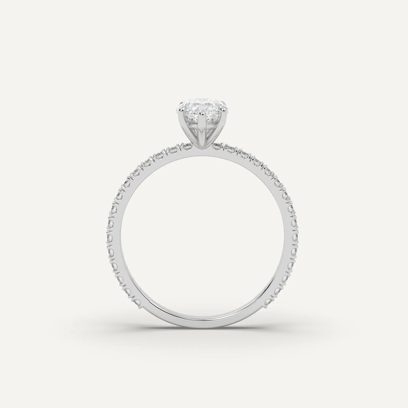 1 carat Marquise Cut Diamond Ring