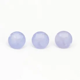 10mm Gem Blue Mexican Chalcedony Fancy Rounds