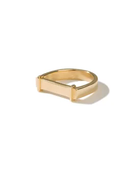 Atmosphere ring <br>Gold Vermeil