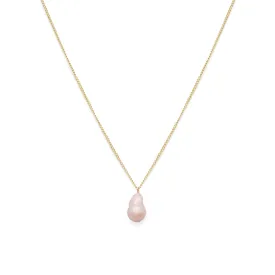 Baby Baroque Necklace | Pink Pearl