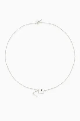 Baggage Necklace | Silver