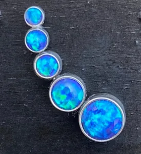 Bezel Prium-Large (Blue Opals)