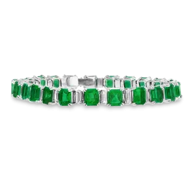 Colombian Emerald Bracelet, 23.03 Carats