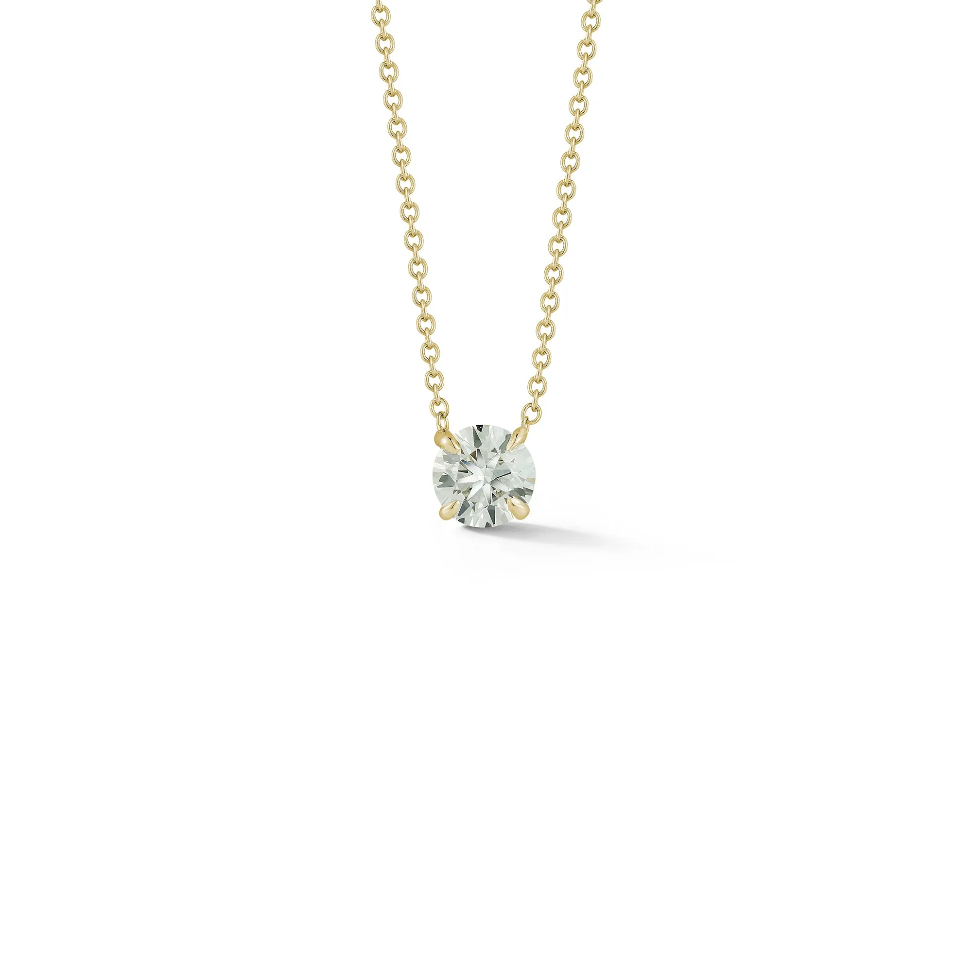 DRD 0.75 ct. Round Diamond Solitaire Necklace