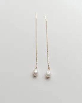 Elisse Pearl Ear Threaders