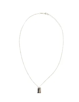 Elly Lou July Flower Necklace - Silver