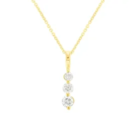 Journey Diamond Necklace 1/2ct