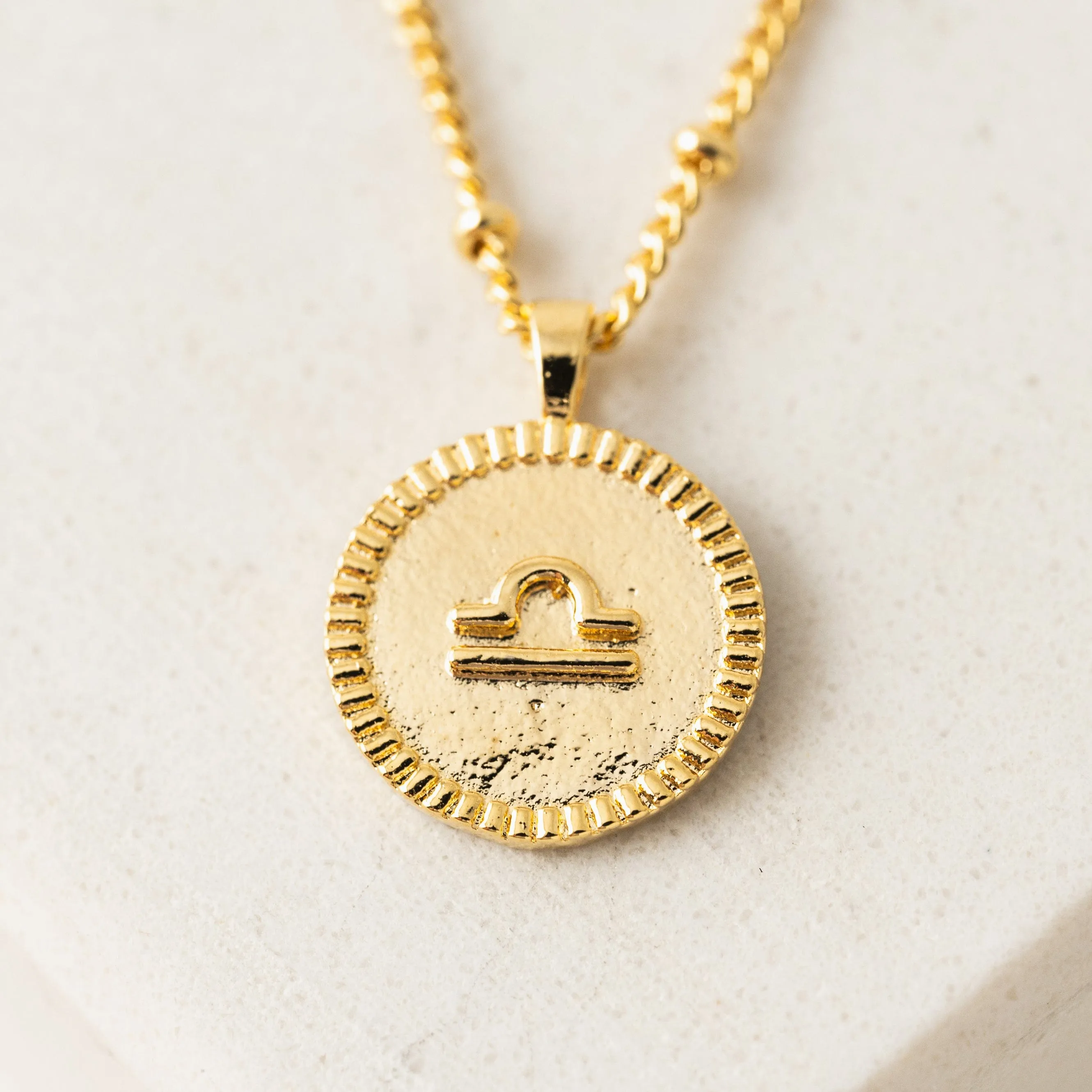 Libra Horoscope Necklace