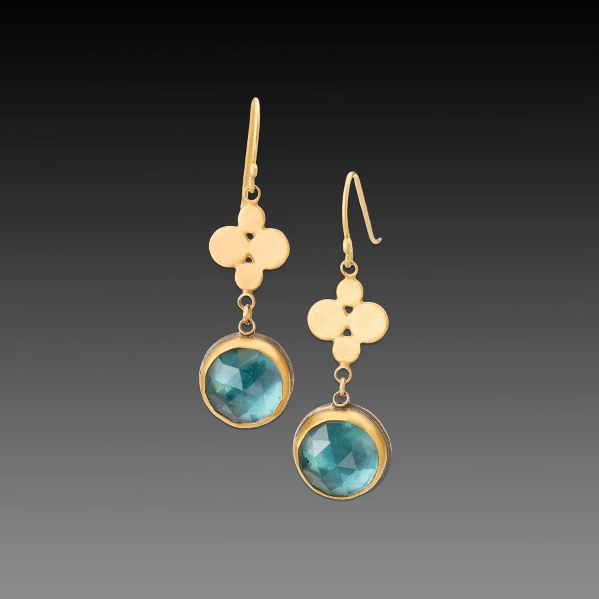 London Blue Topaz Earrings