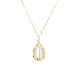 Pearl Cage Necklace