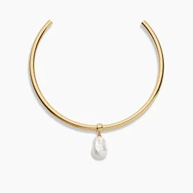 Talia Pearl Choker Necklace