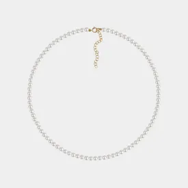 THE TINY ROUND PEARL NECKLACE