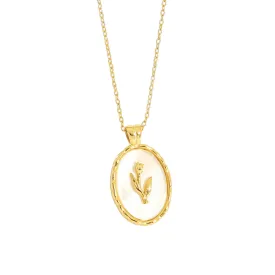 Tulips Pendant Necklace - Demeter